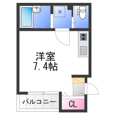 ARCA羽衣駅前の物件間取画像